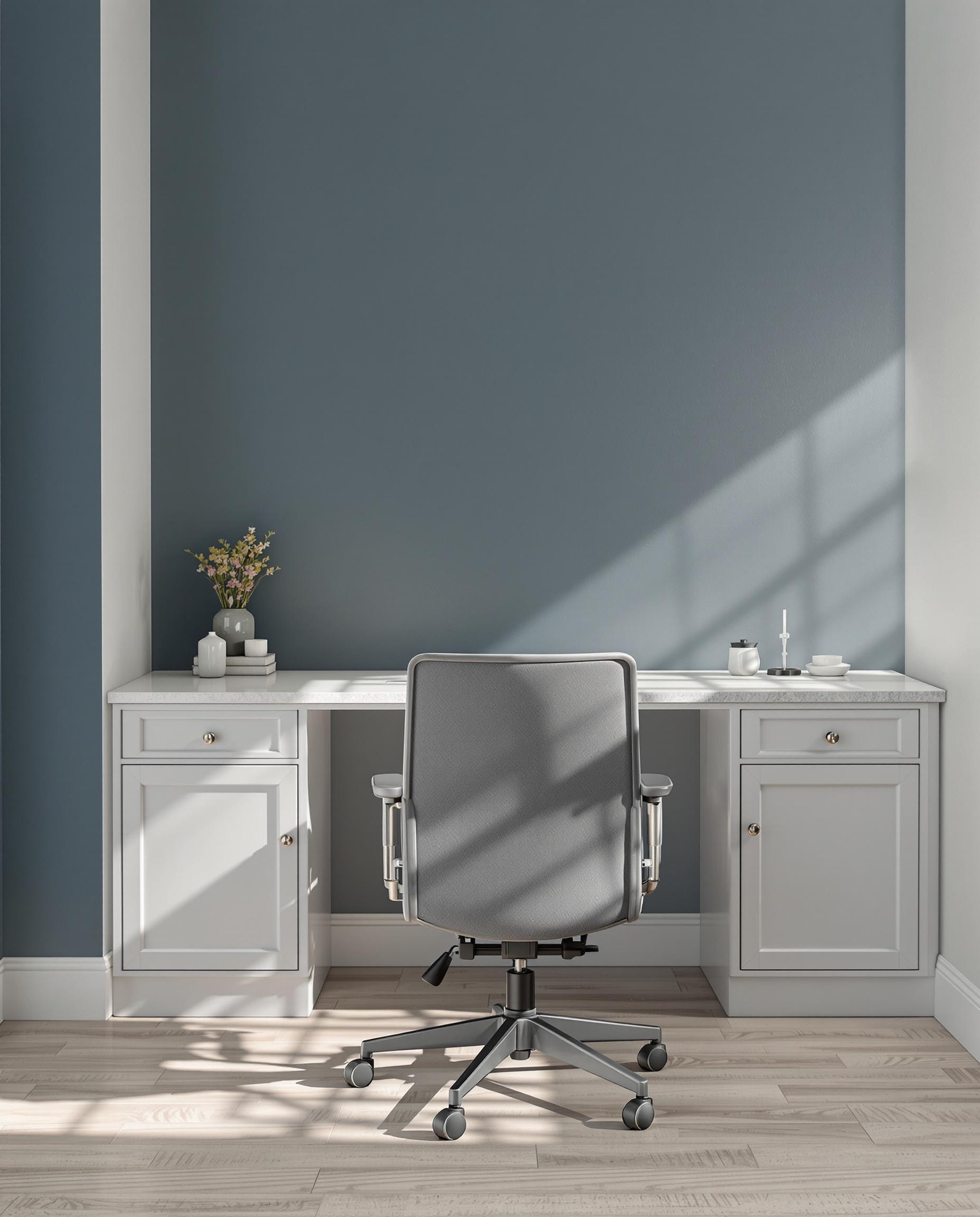 Turnkey Executive Home Office & Custom Cabinetry